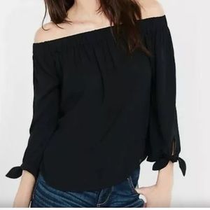 Express XS Dress/Blouse Top & Coach Hair Tie‎